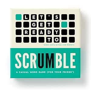 Buy Scrumble Magnetic Fridge Game Online at Low Prices in India - Amazon.in