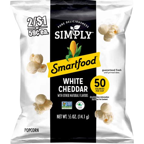 Smartfood, Simply, White Cheddar, Popcorn - SmartLabel™