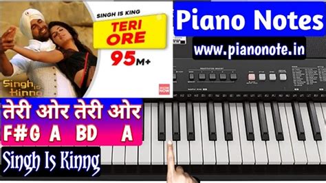 Teri Ore Piano Notes - Piano Notes