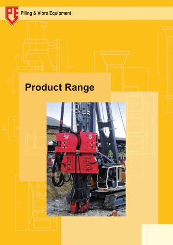 Vibratory Hammer Product Range - International Construction Equipment ...