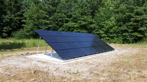Diy ground-mounted solar panel system ~ The Power of Solar: Energize ...
