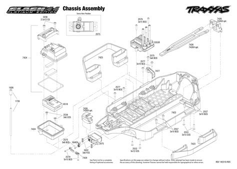 Traxxas Slash 4x4 Ultimate Parts Diagram