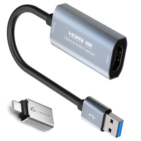 Video Capture Card, 4K Cam Link Card HDMI to USB Capture Card, Full ...