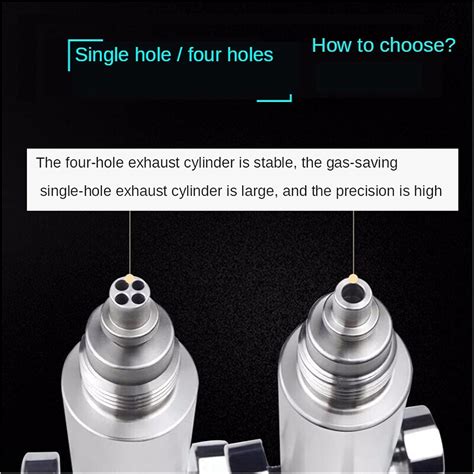 Buy JUSTJUNMIN Single Hole/Four Holes Airforce Condor pcp High Pressure ...