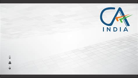 Elegant White CA Visiting Card for Profession