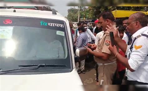 "More Educated Than You": Traffic Cop Shreds UP Lawmaker's Son After Insult
