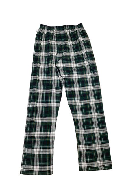 Polo Ralph Lauren Mens Flannel Pajama Pants Plaid Green Small - Bristol ...