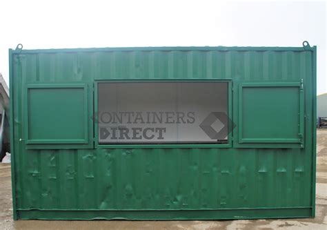 Shipping Container Conversions 15ft MenuBox® - catering container ...