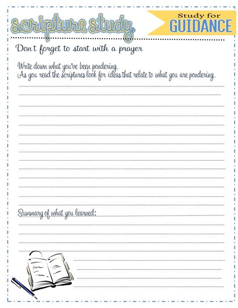 Image result for Scripture Study Journal