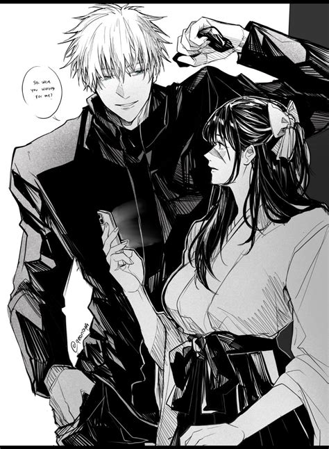 Pin by Meliza Payne on Gojo x Utahime | Anime romans, Character art ...