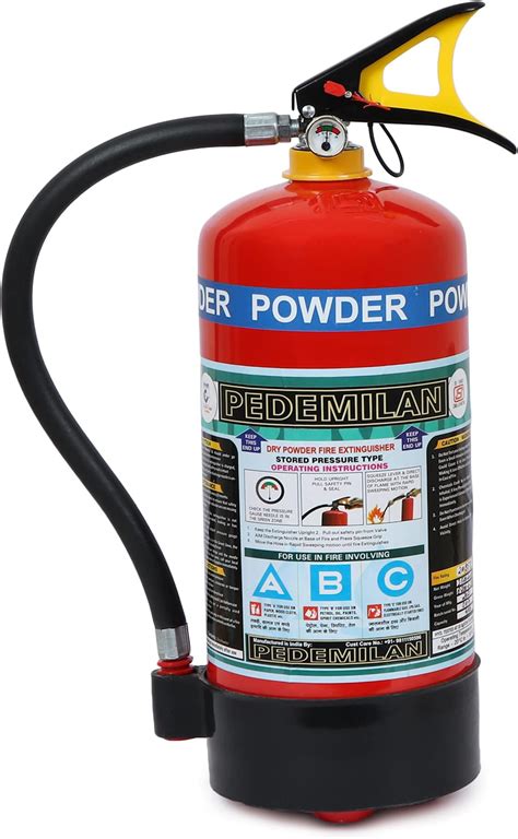 Ceasefire MAP 90 ABC Powder Based Fire Extinguisher (6 kg) : Amazon.in ...