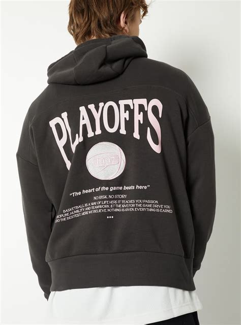 Buy Men Back Print Hooded Athleisure Sweatshirt Online at just Rs. 1299 ...