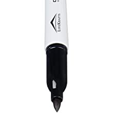 Lifekrafts Dry Erase Fine Point Marker Pens | Pack of 4 Includes Black ...