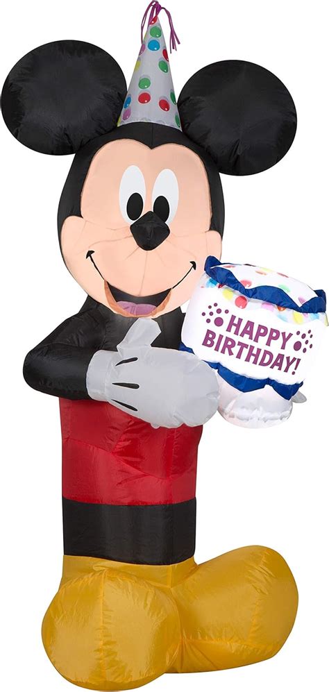 Gemmy Airblown Inflatable Birthday Party Mickey India | Ubuy