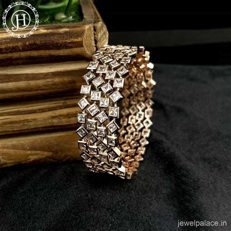 Premium American Diamond Bangles Set JH4253 – Jewel Palace