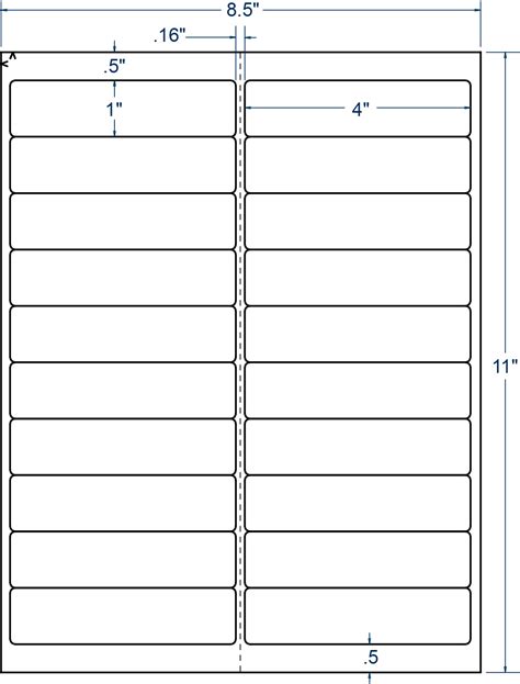 5161 Avery Mailing Labels