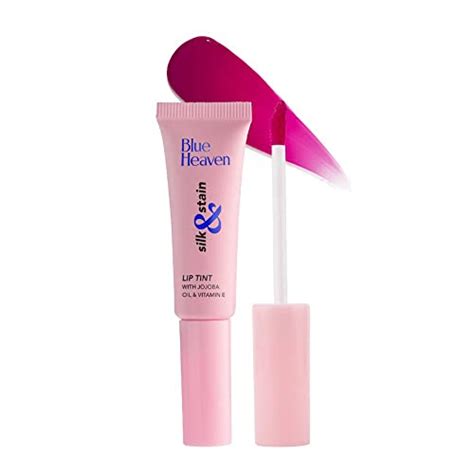 Blue Heaven Silk & Stain Lip Tint, Raspberry Love, 8ml, With Jojoba Oil ...