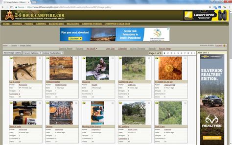 New Image Gallery - Simple Instructions for Secure Images - 24hourcampfire