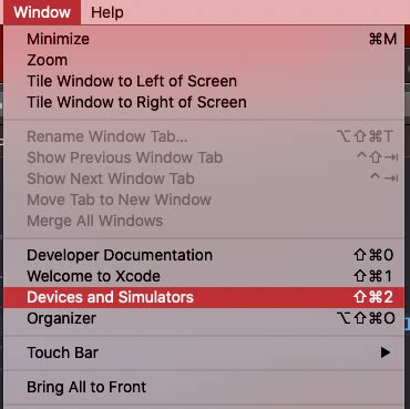 Image result for Xcode Devices Window