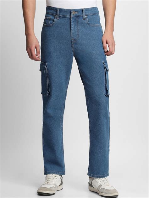 Dennis Lingo Men Straight Fit Light Fade Stretchable Jeans - Price History