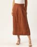 Buy Brown Skirts & Ghagras for Women by In Weave Online | Ajio.com