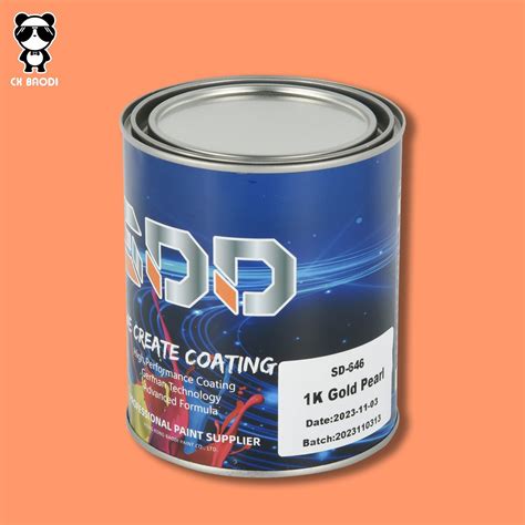 Facory 1K Bright White Pearl Car Spray Automotive Refinish Paint ...