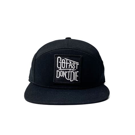 Go Fast Don't Die The Original Panel Hat - RevZilla