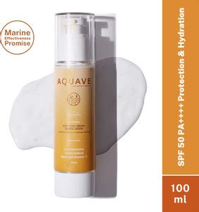 AQUAVE Sunscreen - SPF 50 PA++++ Hydra Ultralight Sunscreen UV ...