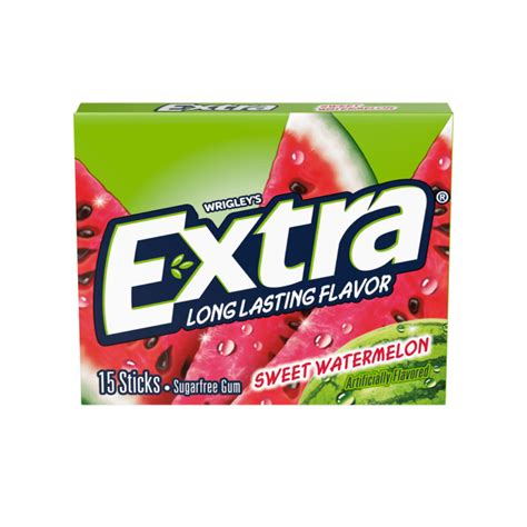 Extra Sweet Watermelon Sugarfree Gum - 15pc / 10ct – Blair Candy Company