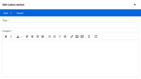 Image result for Custom HTML Section