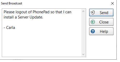Message Broadcasting Using Java 的图像结果