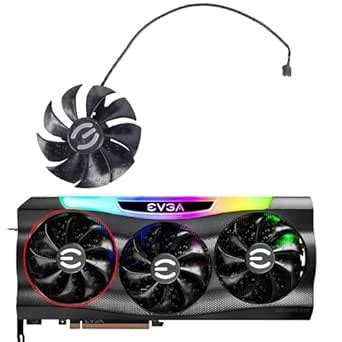 PLD09220S12H Graphics Card Fan Replacement for EVGA RTX 3070 3080 TI ...
