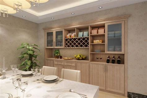 14款家庭酒柜设计效果图，给你高品质生活-中国木业网