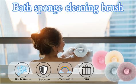 Buy KROYWEN Loofah for Bathing | Bath Shower Loofah Sponge Scrubber ...