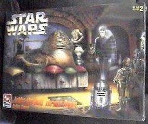 STAR WARS Jabba the Hutt Throne Room ERTL Model Kit - Jabba the Hutt ...