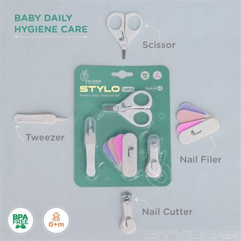 R for Rabbit Stylo Mini Baby Manicure Set: Gentle & Precise