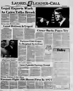 Laurel Leader Call Newspaper Archives, Dec 15, 1977, p. 1