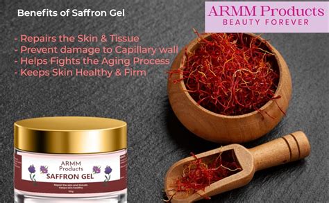 ARMM Products Saffron Gel For glowing smooth and hydrated skin use the ...