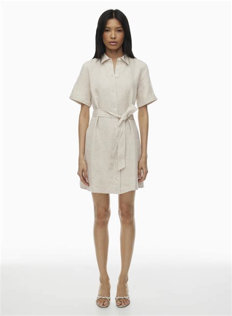 Wilfred ELETA LINEN MINI DRESS | Aritzia US