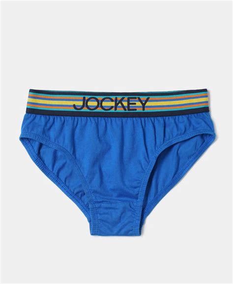 Buy Super Combed Cotton Solid Brief with Ultrasoft Waistband - Assorted ...