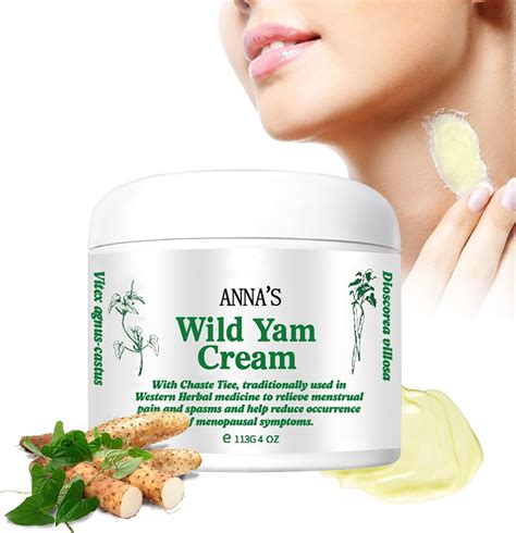 Amazon.com : ANNA'S Wild Yam Cream - ANNA‘S Wild Yam Cream Organic for ...