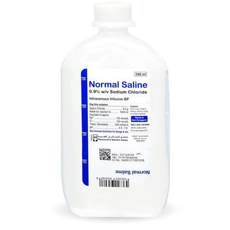 Normal Saline - Cavash Medical Supplies