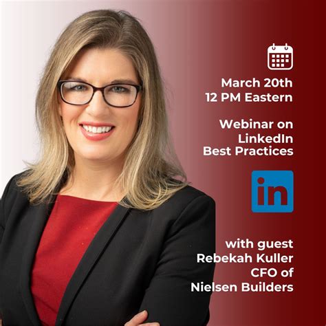 Brent Stone on LinkedIn: Wednesday Webinar, March 20th, 2024, at 12 PM ...