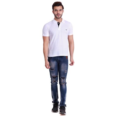 Buy HiFlyers Mens Polo White T-Shirt (pack Of 3) | Best Price: TT Bazaar