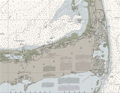 Cape Cod Bay Nautical Chart - The Nautical Chart Company
