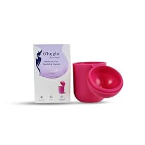 O'hygia | Large Size Menstrual Cup & Capsule Sterilizer Combo ...