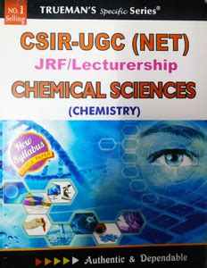 CSIR UGC (NET) Chemical Sciences (Chemistry): Buy CSIR UGC (NET ...