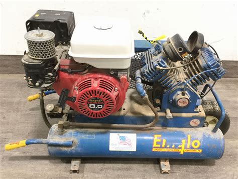 Lot - Emqlo - Honda 8hp Gas Powered Air Compressor
