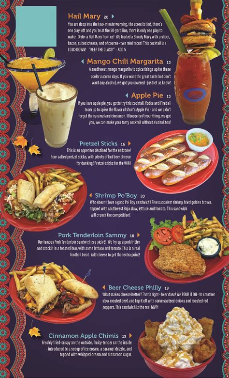 Menu | The Office Restaurant