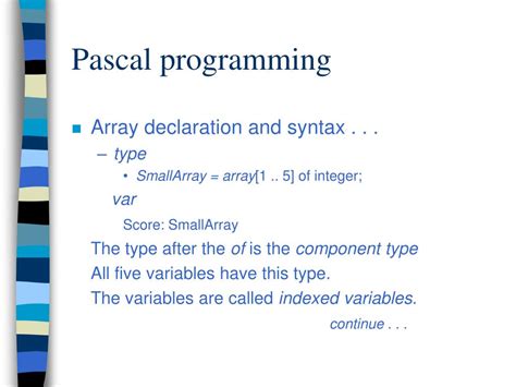 Programme Pascal 的图像结果